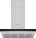 Siemens LC67BHM50, campana decorativa de pared, 60 cm, acero inoxidable, iQ300
