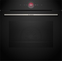 Bosch HBG7741B1, Horno multifunción pirolítico, Airfry, cristal negro, serie 8