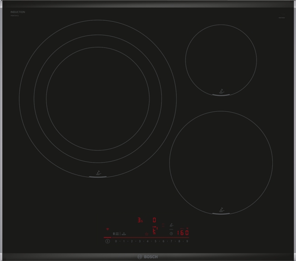 Bosch PID675HC1E, Placa de inducción, ancho 60 cm, serie 6