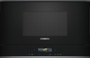 Siemens BE732L1B1, Microondas integración, iQ700, 21 Litros, Base cerámica sin plato giratorio, Negro