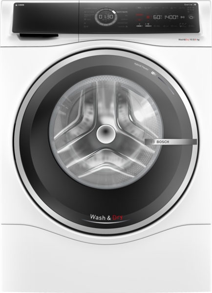 Bosch WNC254A0ES, lavadora-secadora Ecosilence, 10,5 KG, 1400RPM, clase D , Serie 8