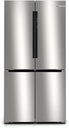 Bosch KFN96VPEA, Frigorífico americano, 4 puertas, No Frost, 183 x 91 cm, Inox, Serie 4