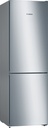 Bosch KGN36VIDA,  Frigorífico combi , 2 puertas, No Frost, 186 x 86 cm, Inox, Serie 4