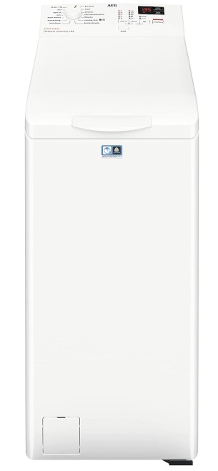 AEG LTN6K6210B, lavadora de carga superior, serie 6000, ProSense®, 6.0kg, 1200rpm, clase D