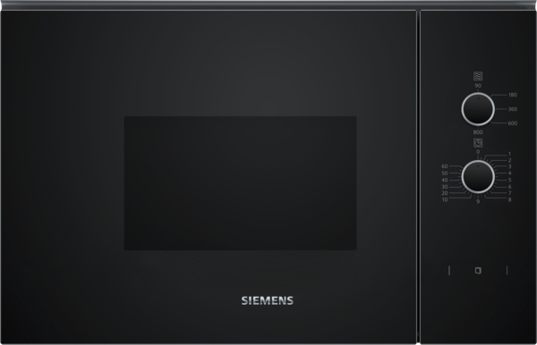 Siemens BF520LMA1, microondas integrable, 38 x 60 cm, negro, iQ300, clase A+