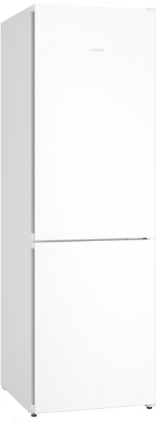 Siemens KG36N2WCF, frigorífico combinado de libre instalación, not frost, 186 x 60 cm, blanco, iQ300, clase C