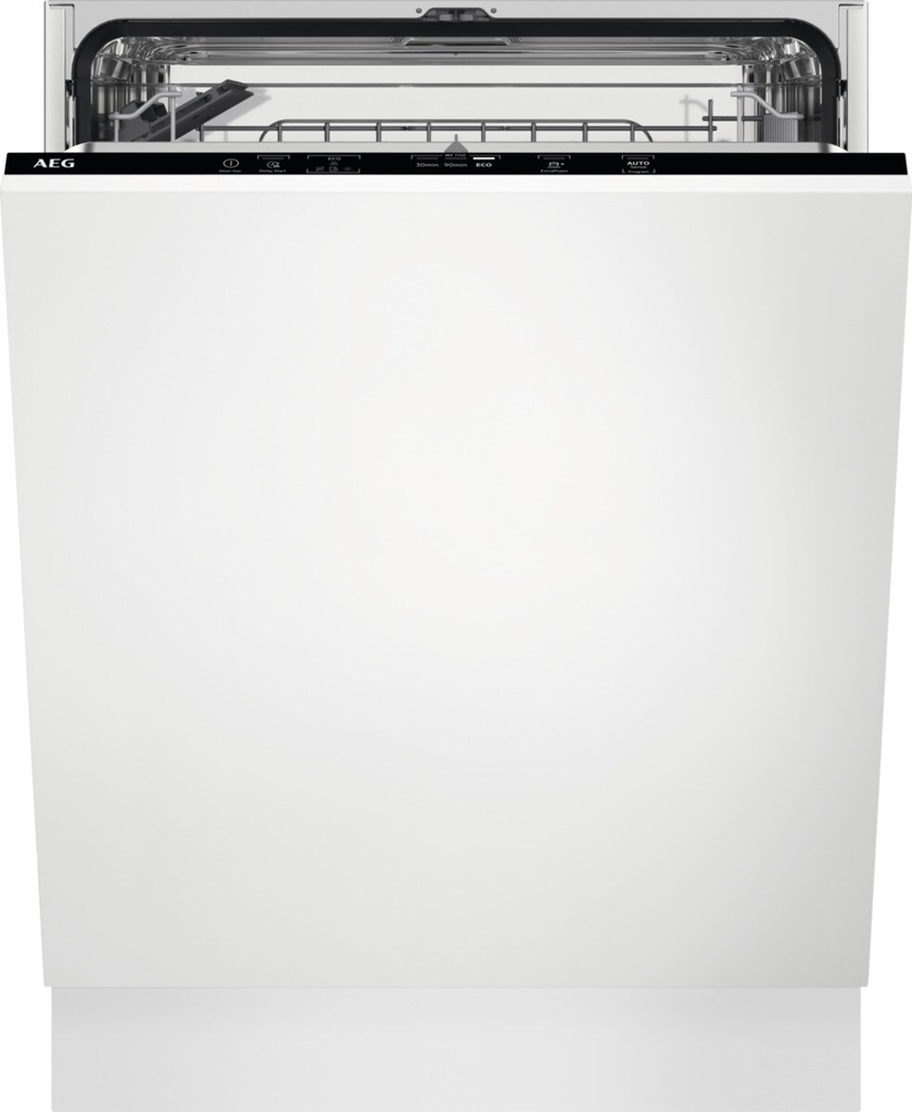 AEG FSE54600Z, lavavajillas integrable, 60cm, AirDry, blanco, clase C