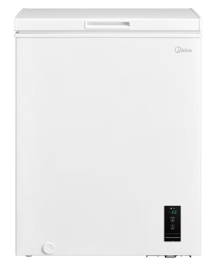 Midea MDRC207FEE01, arcon congelador horizontal, 85x63cm, 142l, controlador electrónico, clase E