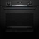 Bosch HBG536EB3, horno multifunción, serie 6, 60x60cm, EcoClean, 3D Hotair, negro, clase A+