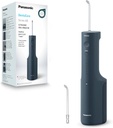 Panasonic EW-DJ66-A303, irrigador bucal recargable ultrasónico, 200ml, 2 boquillas, 5 niveles, azul