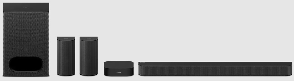 Sony HTS60, sistema de cine en casa de 5.1, BRAVIA Theatre System 6, Dolby Atmos y DTS