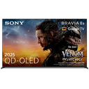 Sony K65XR8M25BP, Bravia 8 II, QD-OLED, 65", 4K Ultra HD, HDR, Google TV