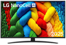 LG 43NANO81A6A, TV NanoCell 43", 4K Ultra HD, 60Hz, webOS 25