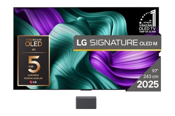 LG OLED97M59LA, Signature OLED TV Inalámbrico 97", a11 Gen2, 4K Ultra HD,  144Hz, webOS 25