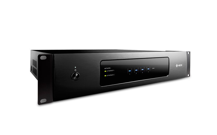 Amplificador Denon Heos Drive HS2, 4 zonas, 8 canales de amplificación 70w, multiroom HEOS.