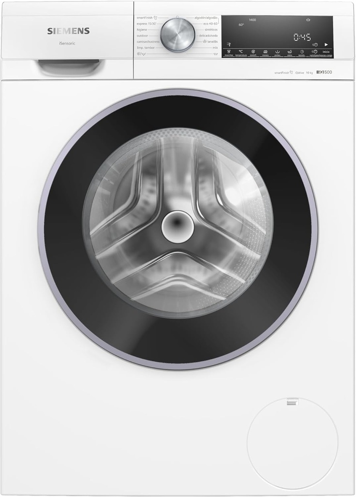 Siemens WG54G2Z1ES, Lavadora de carga frontal 10 kg máx. 1400 rpm, iQ500