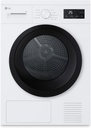LG RHA1008NWK Secadora 8kg, D, con Bomba de calor, Blanca, Serie 100