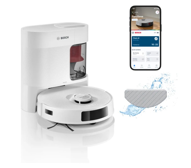 Bosch BCRD2W, Robot aspirador Spotless Advanced +