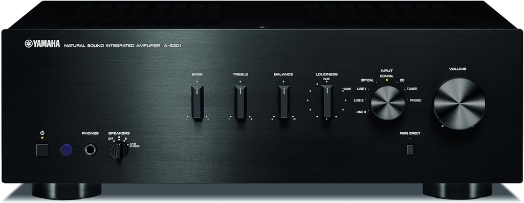 Yamaha A-S301, Amplificador integrado estéreo de 95 W por canal
