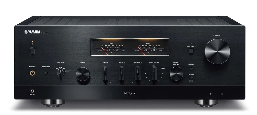 Yamaha R-N2000 A, Receptor Hi-Fi en red MusicCast