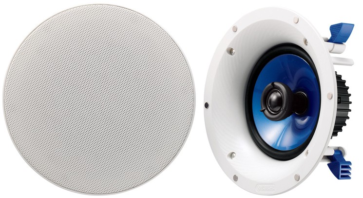 Yamaha NS-IC 600, Pareja de altavoces de techo, 6-1/2″ coaxial con woofer de cono