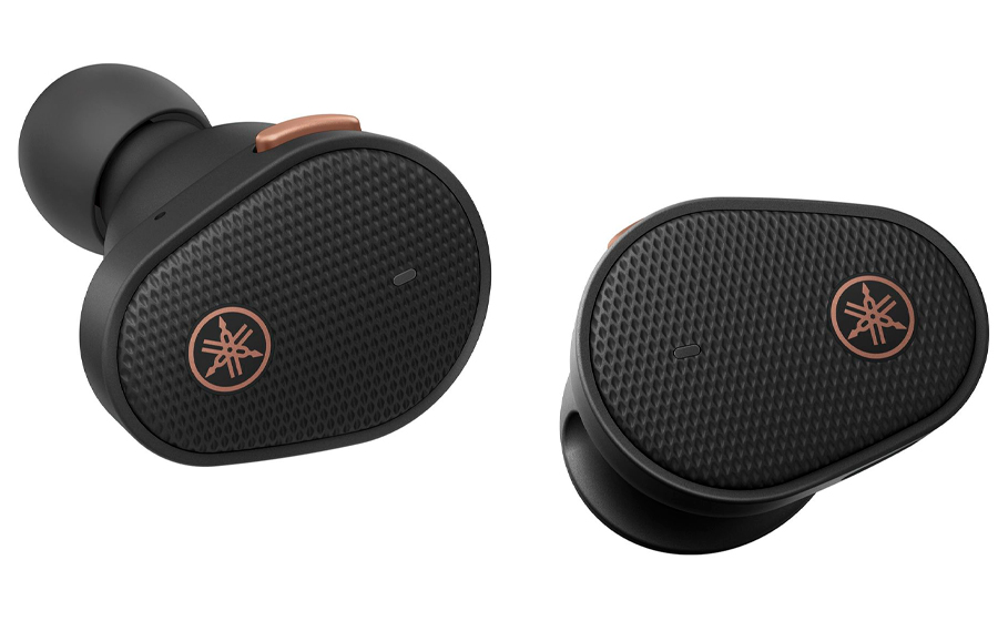 Yamaha TW-E5B, Auriculares Deportivos, Bluetooth, sonido premium, captura de voz clara CVC, sonido ambiental, IPX5 resistente al agua