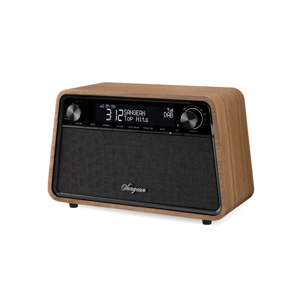 Sangean WR-201D, Radio de sobremesa, DAB+ / FM-RDS, Bluetooth, Entrada auxiliar