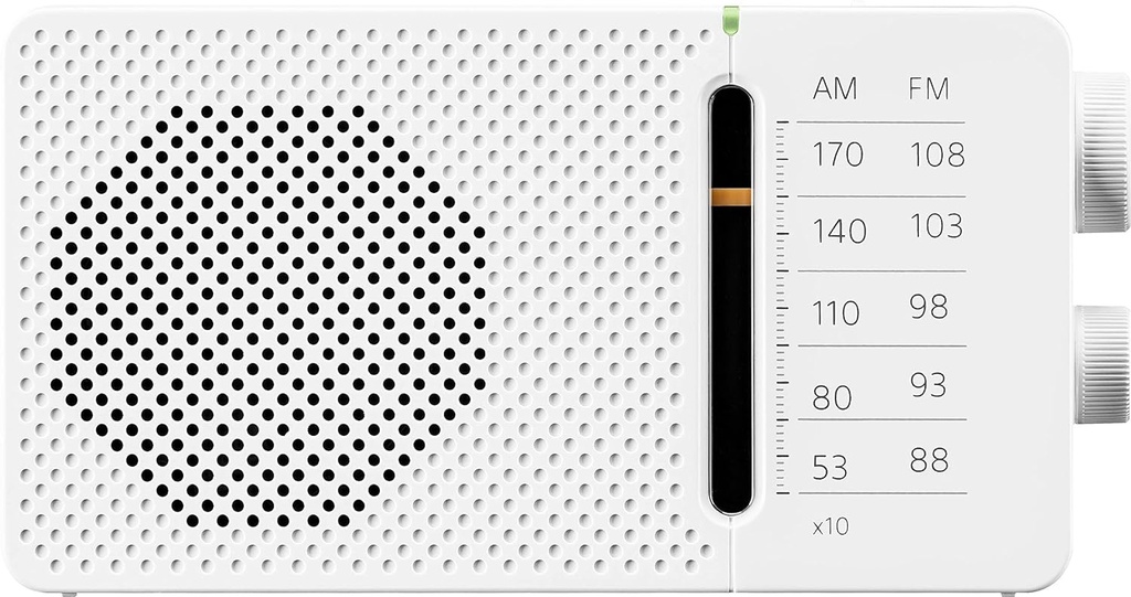 Sangean SR-36, Radio de bolsillo FM/AM, Altavoz Integrado, Antena Telescópica, Salida Auriculares