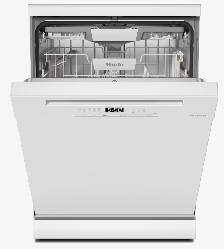 Miele G 5811 SC Active Plus Brilliant White,  Lavavajillas libre instalación Clase A Color Blanco , 3ª bandeja
