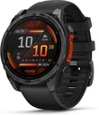 Reloj Garmin Fēnix 8, 47mm, Multisport GPS, Monitor de frecuencia cardiaca, Resistente al agua 10 ATM, Batería hasta 16 días