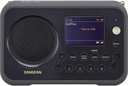 Sangean DPR-76, Radio receptor DAB+, 40 memorias (20 DAB+ y 20 FM), Busqueda automática de emisoras