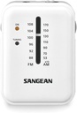 Sangean SR-32, Radio receptor de bolsillo FM/AM, Toma de auriculares, Correa de transporte