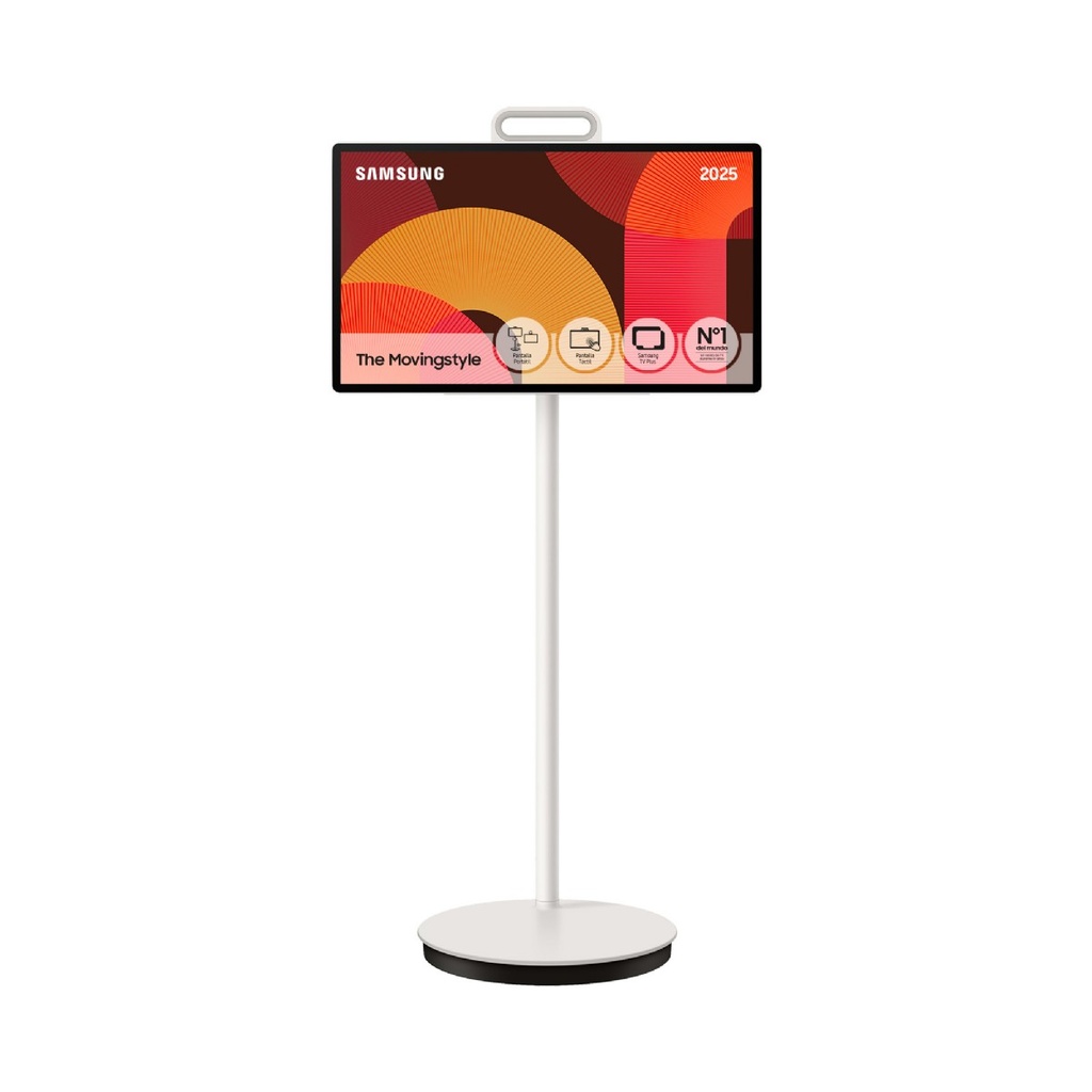 Samsung UE27LSM7FAXXXE The Movingstyle LSM7F Monitor portátil Movingstyle de 27", pantalla táctil QHD, 120 Hz, color blanco