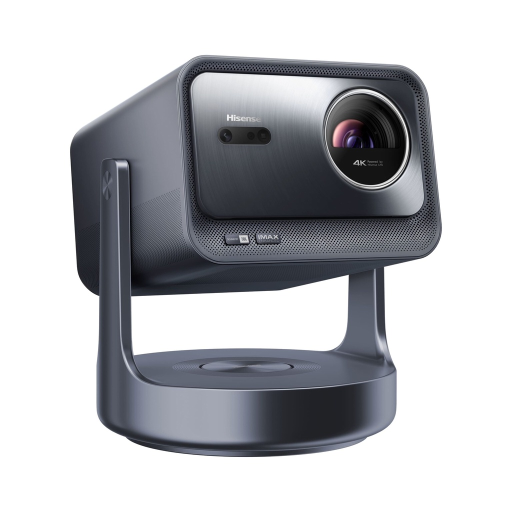 Mini Proyector Hisense Smart Tricroma Hisense UHD 4K, 65 a 300 pulgadas, 3000 Lumenes, Dolby Atmos, Dolby Vision, IMAX enhanced, HDR