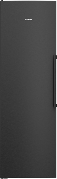 Siemens KS36NAXCG, frigorífico de libre instalación, 186.2 x 59.5 cm, acero negro antihuellas, iQ500