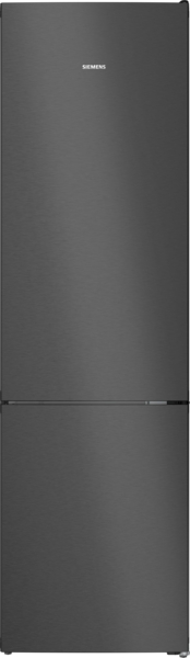 Siemens KG39NVXCG, frigorífico combinado de libre instalación, 203 x 60 cm, acero negro antihuellas, iQ300