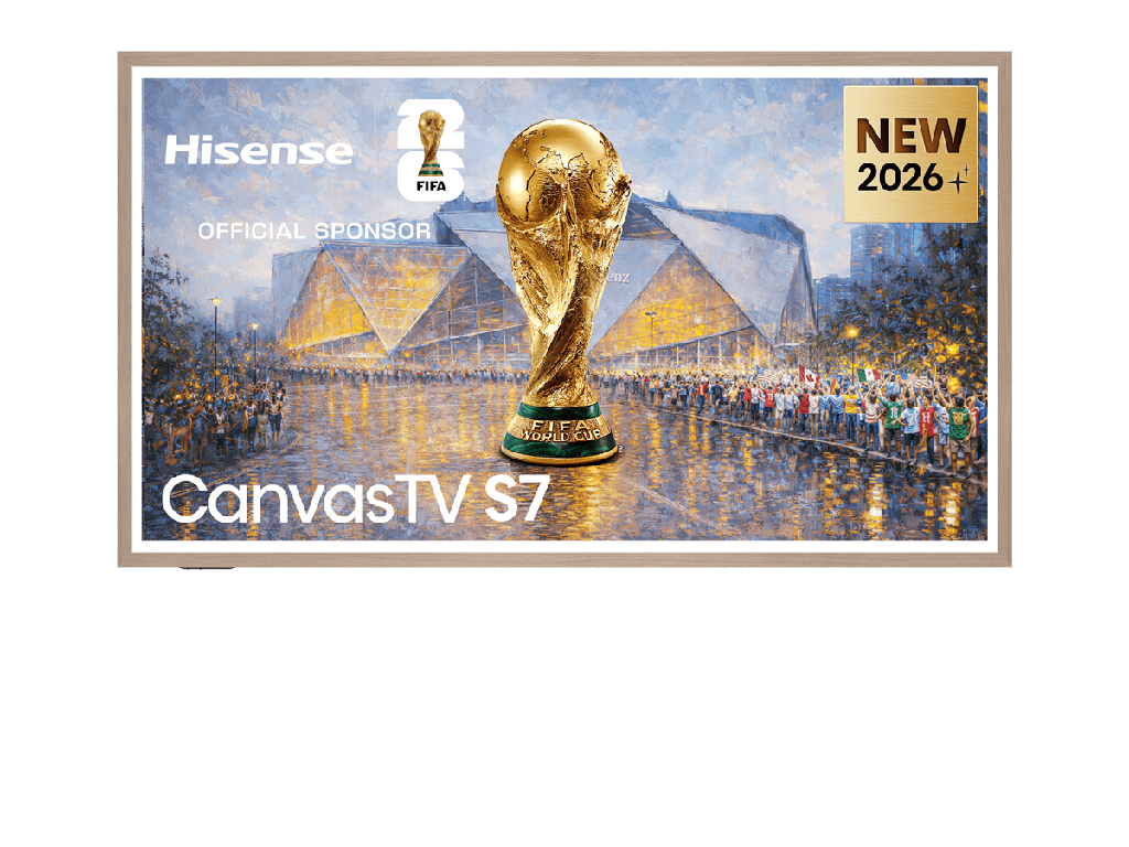 HISENSE CANVAS QLED TV 55S7S, 4K, Hi-QLED Color