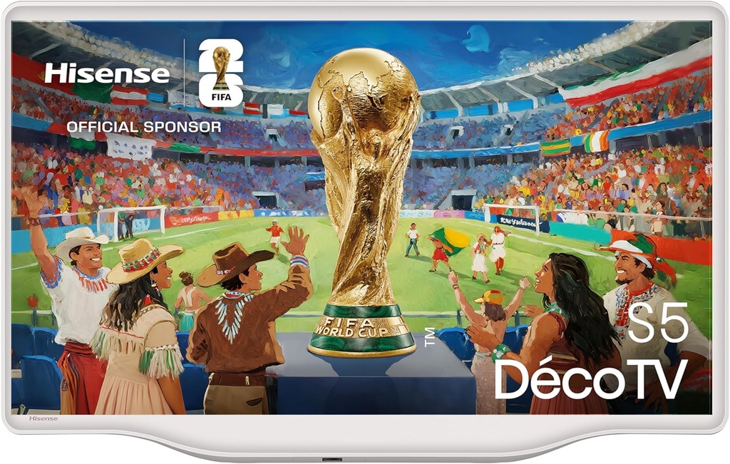 HISENSE FHD TV 32" 32S5Q QLED,Pulgadas, Diseño artístico, Dolby Atmos