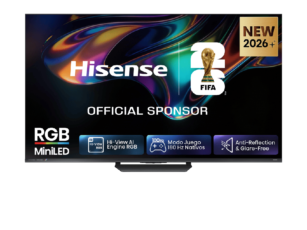 HISENSE RGB MiniLED TV 55UR8S, Ultra HD, Quad Core/MT9655, Hi-View AI Engine RGB