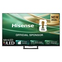 Hisense Mini LED TV 65E8S, UHD 4K, Quad Core / MT9618, Total HDR, Subwoofer integrado