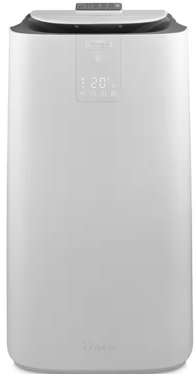DeLonghi Pinguino GentleJet Inverter, aparato 3 en 1, ventilador, aire acondicionado y deshumidificador, 43 dB, hasta 130 m³, Clase A