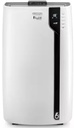 DeLonghi Pinguino PACEX100SILENT, aire acondicionado portátil, panel de control LED, solo ventilador y de deshumidificación, 32l en 24h, Clase A++