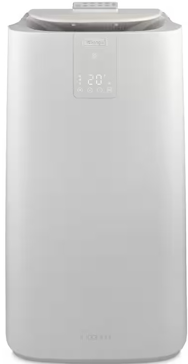 DeLonghi Pinguino GentleJet, aire acondicionado portátil, aparato 3 en 1: ventilador, aire acondicionado y deshumidificador, hasta 100 m³, Clase A
