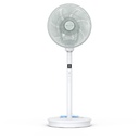Rowenta QV5050F0, Ventilador de pie 3 en 1, Uso con o sin cable, Silencioso, 3 alturas, 20 velocidades