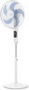 Rowenta VU5450F0, ventilador de pie, Turbo Silence, 8 velocidades, 35 dB, 55 W