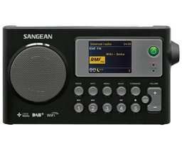 [SWFR27CB] Sangean WFR-27C, radio DAB+ de estantería, Black