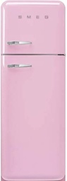 [FAB30RPK5] Smeg FAB30RPK5, frigorífico dos puertas, 172x60cm, 50's Style, rosa,  capacidad de 222 litros para el frigorífico y de 72 litros para el congelador