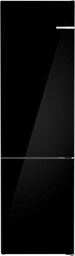 [KGN39LBCF] Bosch KGN39LBCF,  Frigorífico combi , 2 puertas, No Frost, 203 x 60 cm, cristal negro, Serie 6