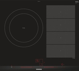 [Placa inducción Siemens EX675LJC1E] Siemens EX675LJC1E, Placa de flexinducción, 60 cm, Control Dual lightSlider, fryingSensor Plus, iQ700