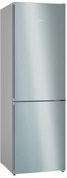 [KG36N2ICF INOX] Siemens KG36N2ICF, frigorífico combinado de libre instalación, inox, not frost, 1,86 x 60 cm, iQ300, clase C